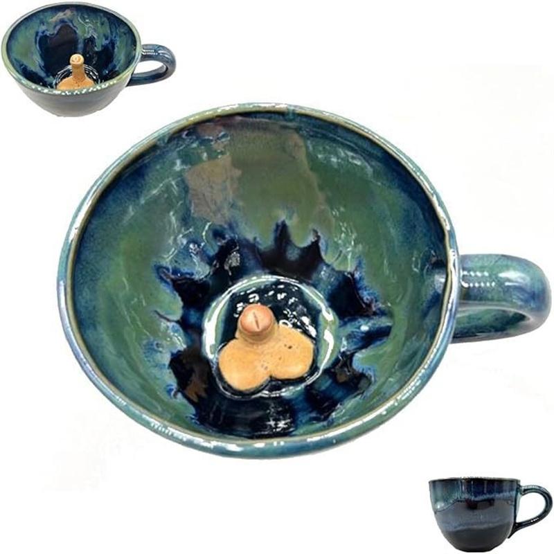 I Love Sausages Mug Sausage Surprise Coffee Cup Wine Juice Cup Dessert Hot Cocoa Chocolate Handle Mug Xmas Gift For Dog Lover