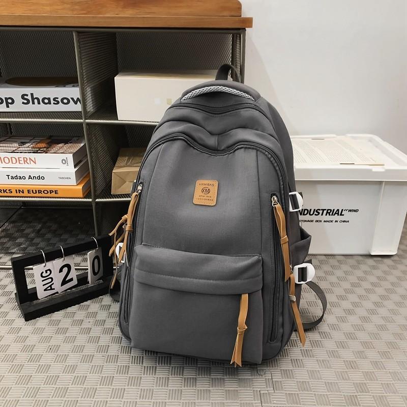 Multifunctional Nylon Travel Backpack With Comfortable Arcshaped Straps Shoulder