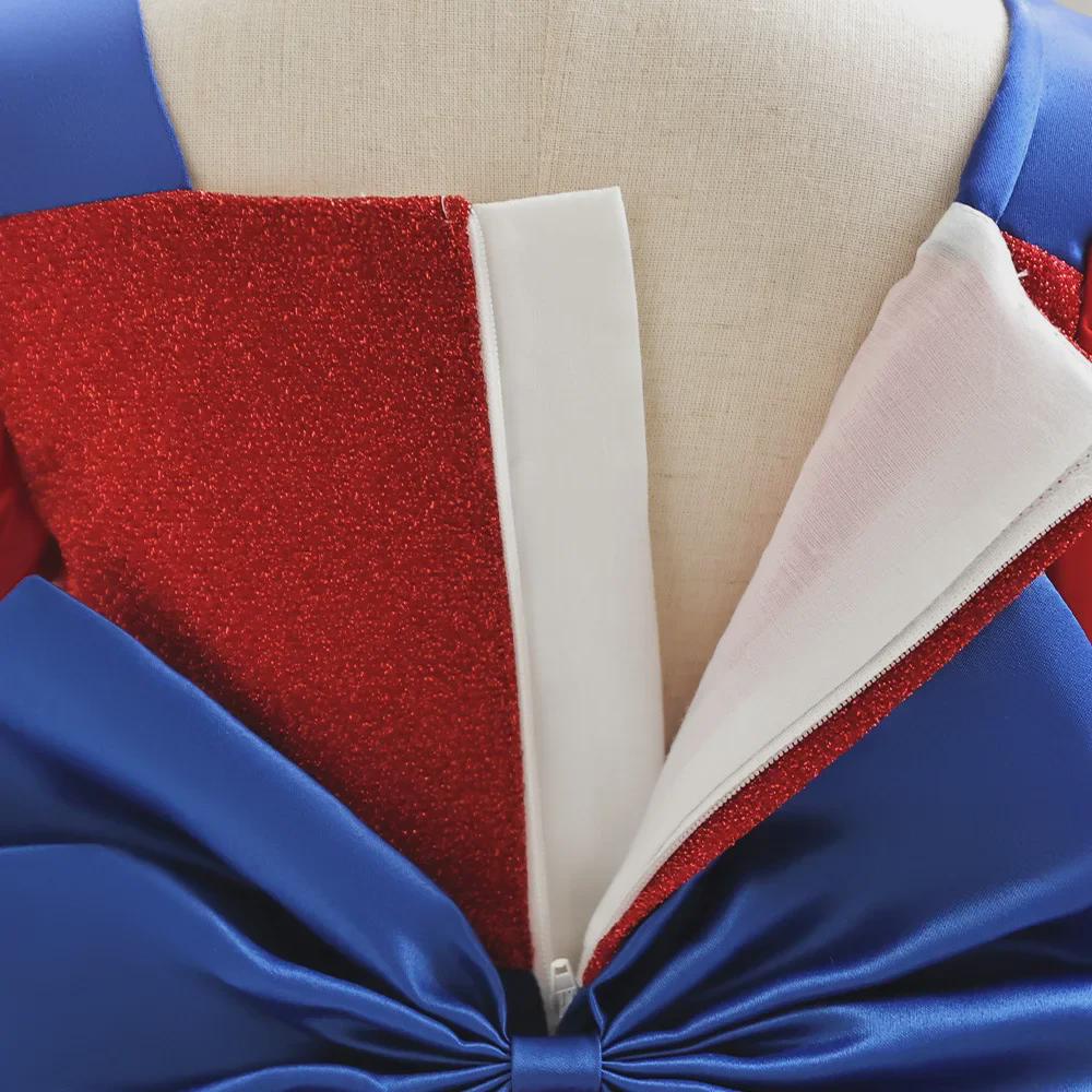 Black Spider Sequin Princess Puff Sleeve Cosplay Dress