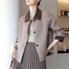Mid-Aged Women's Chic Short Wool Coat