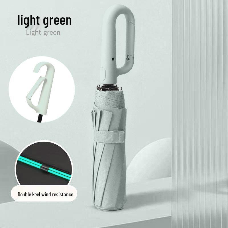Loop Umbrella: Automatic Folding Large High-End Dual-Use Sun and Rain Umbrella for Men and Women