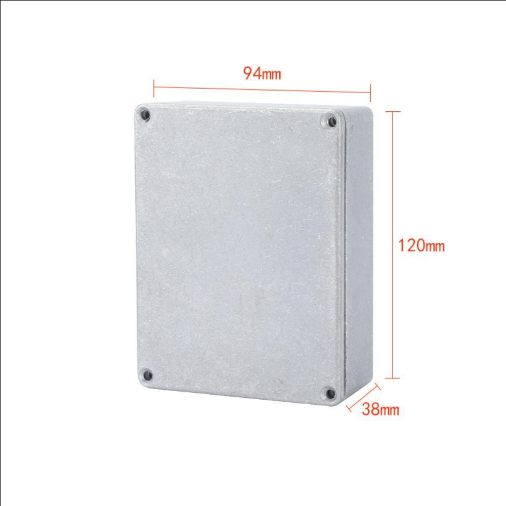 Openable Aluminium Enclosure Shell Waterproof Project Box Shell New Electronic Diecast Stompbox