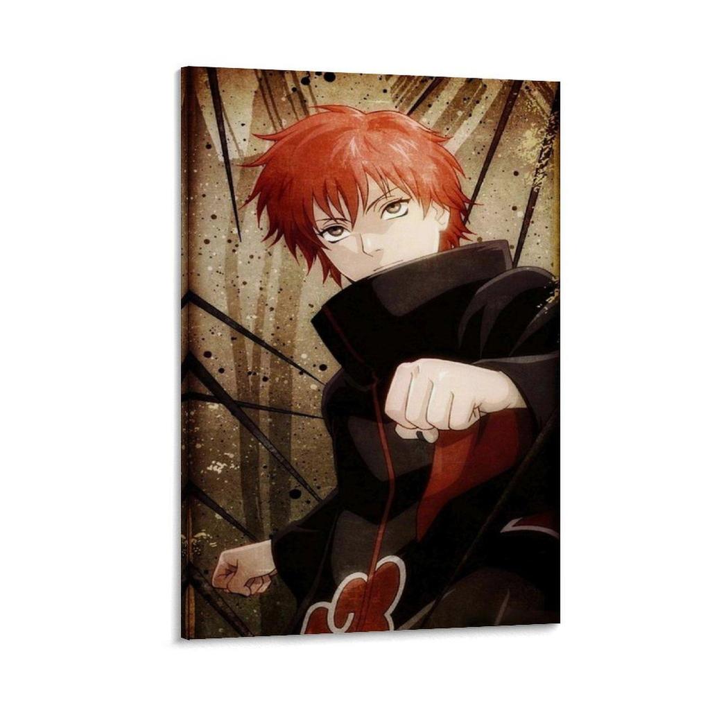 Banyo veya Giriş Alanı Dekorasyonu İçin Naruto Kanvas Duvar Sanatı