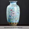 Antique Blue and White Chinese Porcelain Vase - European & American Handicraft for Flower Arrangements