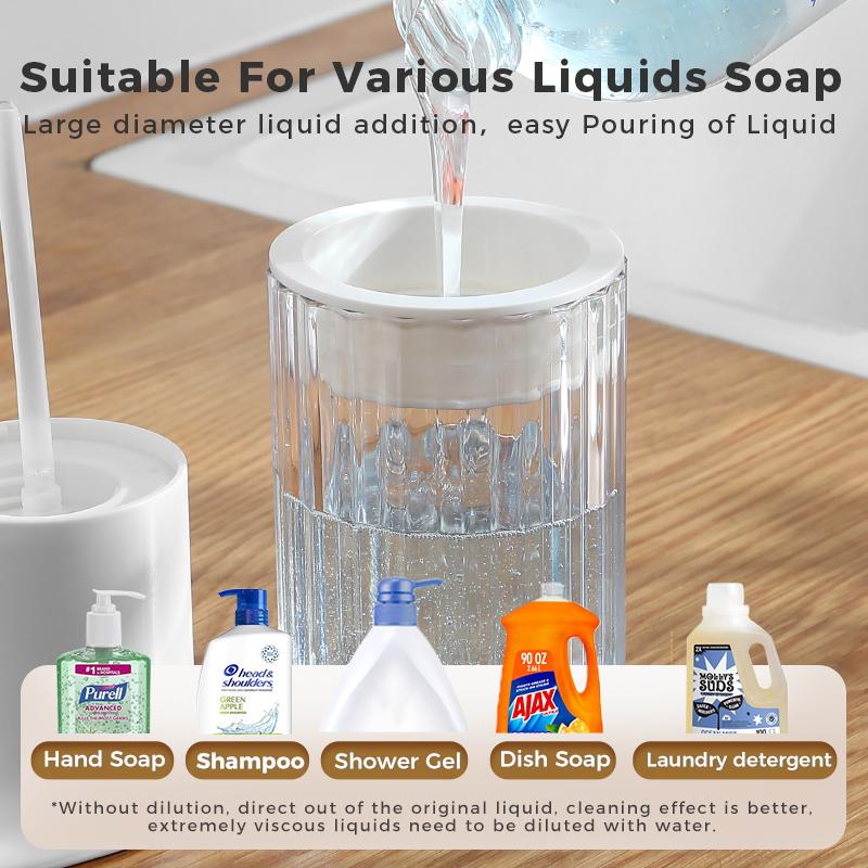 Kuchyňský 300ml Automatický Dávkovač Tekutého Mýdla USB Dobíjecí Bezkontaktní Na Ruce Vysoká Kapacita Detergent Koupelnový Dávkovač