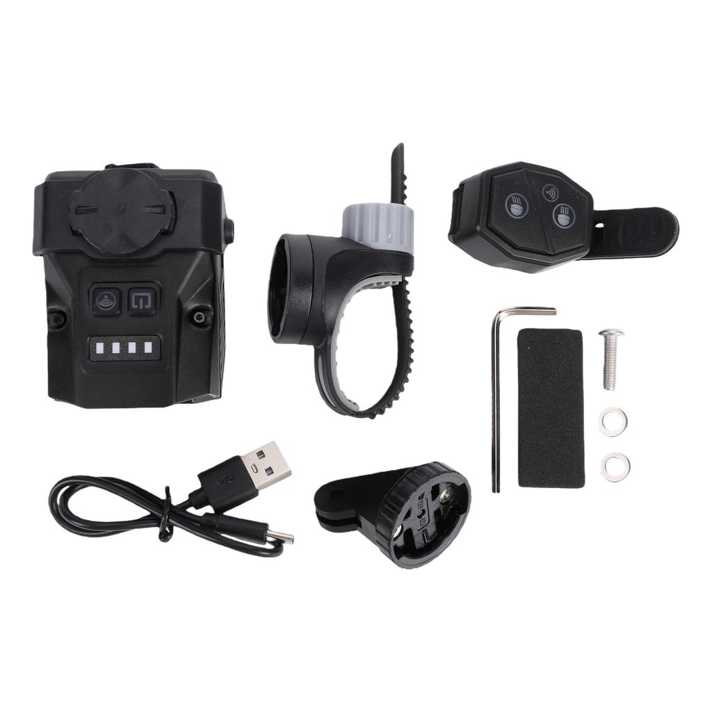 Bike Light Rechargeable Mountain Bike Headlight Wide Beam Rechargeable Water Proof Portable for Night Riding