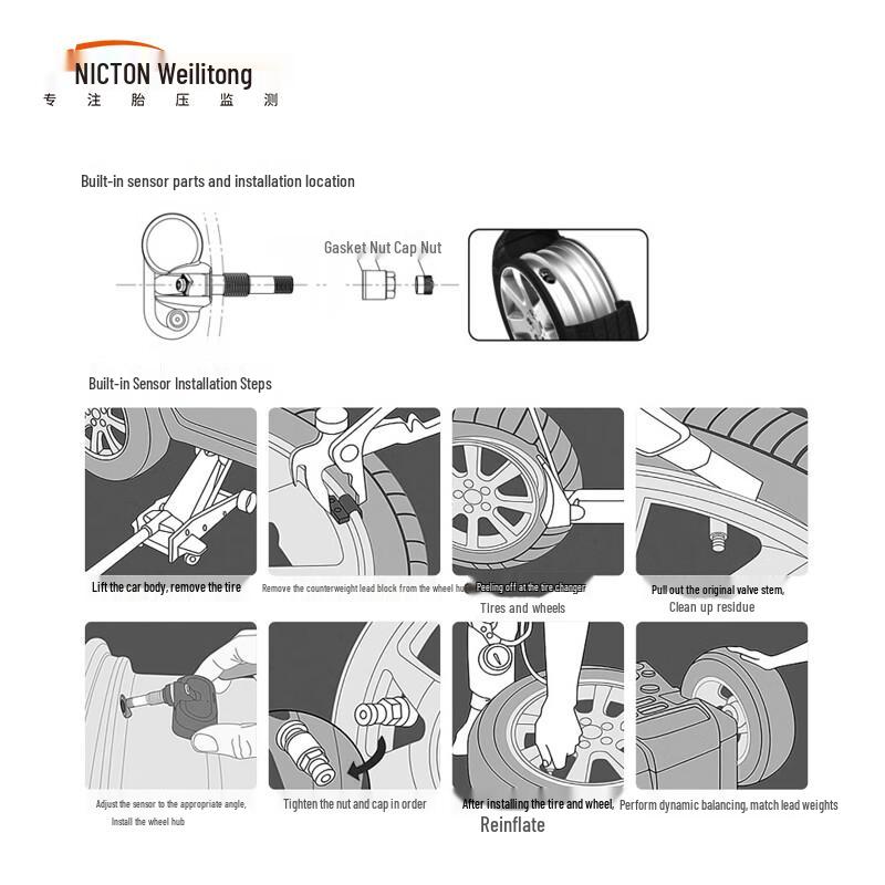 Victon T6 Solar Wireless Internal TPMS
