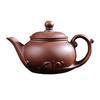 Ceainic chinezesc retro din lut violet ceainic Kung Fu Set de ceai Oală din lut vermilion Xishi Pot Tea Brewer Infuzor de ceai