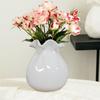 Modern Onion Ceramic Vase Minimalist Flower Pot Desktop Ornament Garlic Shape Vase  Dried Flower