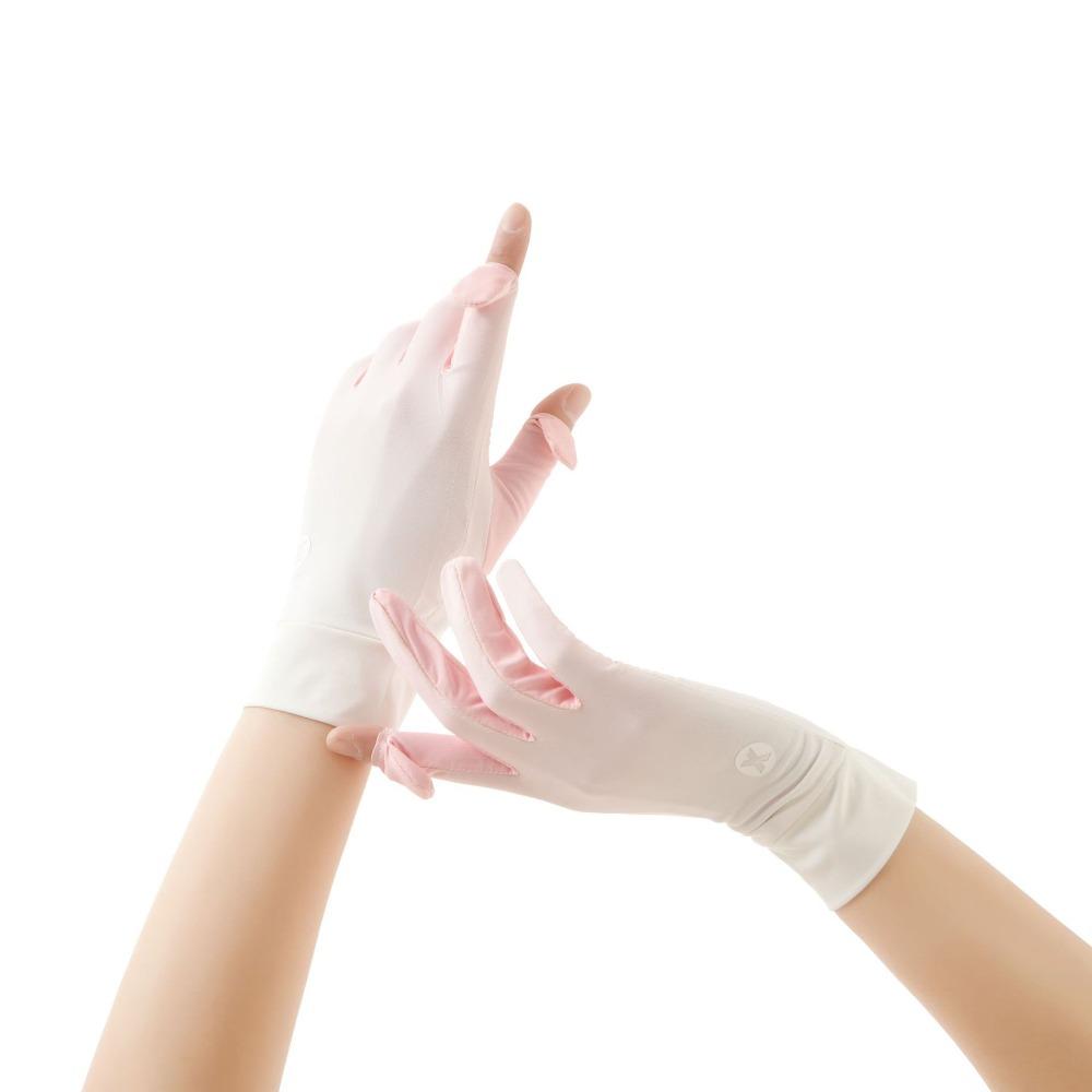 

Свадебные перчатки с защитой от ультрафиолета, высокоэластичные солнцезащитные перчатки для езды на велосипеде и вождения