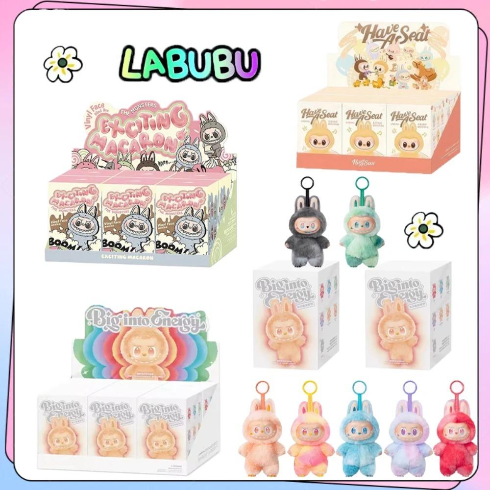 Søt Lababav3 Blindboks Leke Kawaii Ryggsekk Anheng Dekorasjon Klær Nøkkelring Gaver