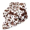 Coperta Plaid con Stampa Mucca Morbida Flanella Accogliente Coperte Mucca per Adulti Leggera Peluche Coperte Mucca per Divano Letto Ufficio