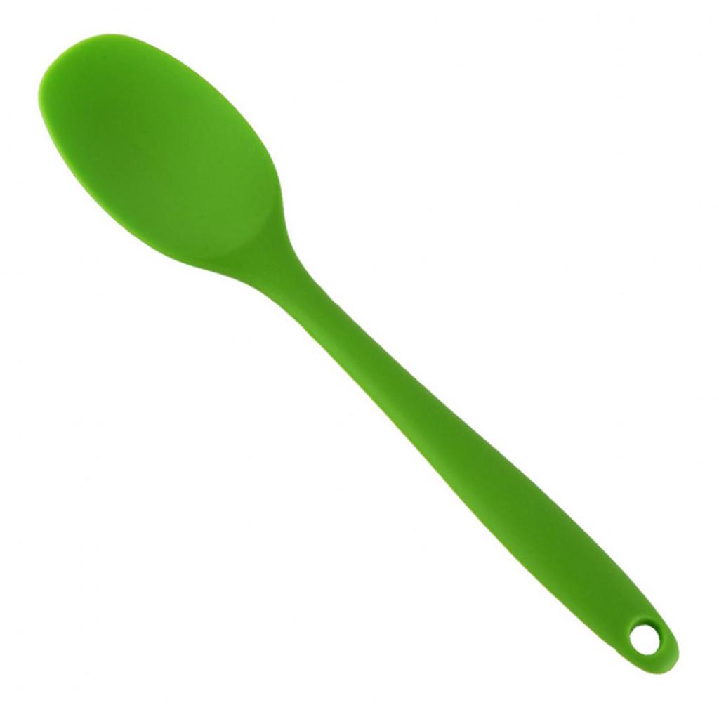Utensile da cucina LPS in silicone con manico lungo, spatola, raschietto antiaderente