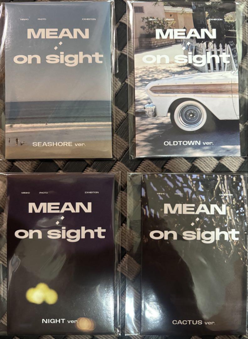 

[USED] MINHO PHOTO EXHIBITION 4 types of photo cards