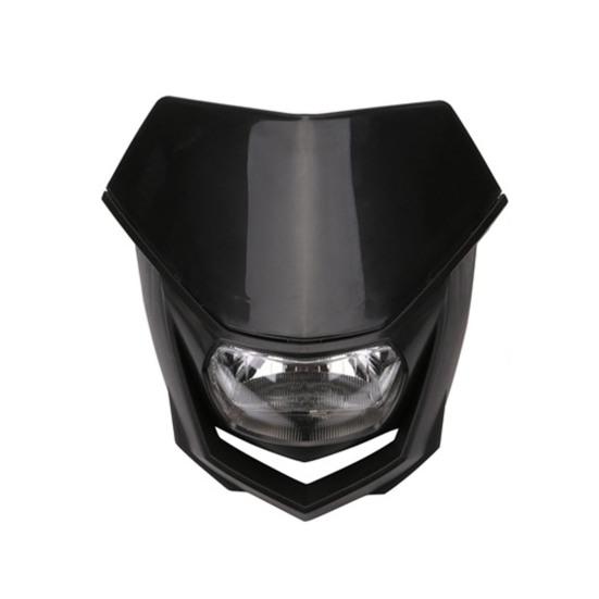 

Универсальный 12 В обтекатель фар для мотокросса, эндуро, велосипеда, налобный фонарь, лампа света чёрный