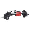 RC Crawler Front Middle Rear Axle Portal Axles With T-Lock Differential For TRAXXAS 1/10 TRX4 TRX6 6WD RC Car 1/10 Upgrade Part