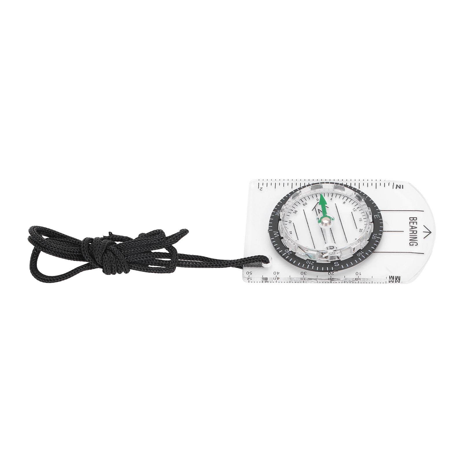 

Compass Lightweight Portable and Wear Resistant Scale Compass for Outdoor Travel Adventure