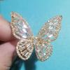 Hollowed-out Butterfly Ring, An Exaggerated Ring Design