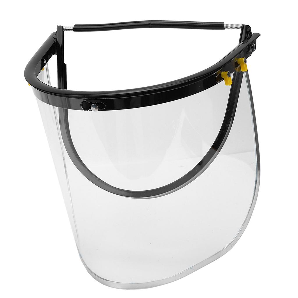 3PCS Hard Hat Face Guard Aluminum Visor Adapter Anti Dust Splashing Protector for Safety Helmet Grinding Cutting