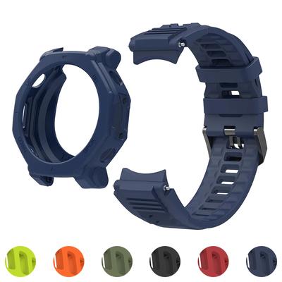 Banda y Funda de Silicona para Huami Amazfit T-REX 3 Pro Smartwatch Correa Correa de Reloj Para Amazfit T-rex3 Pro (48MM) Pulsera Pulsera