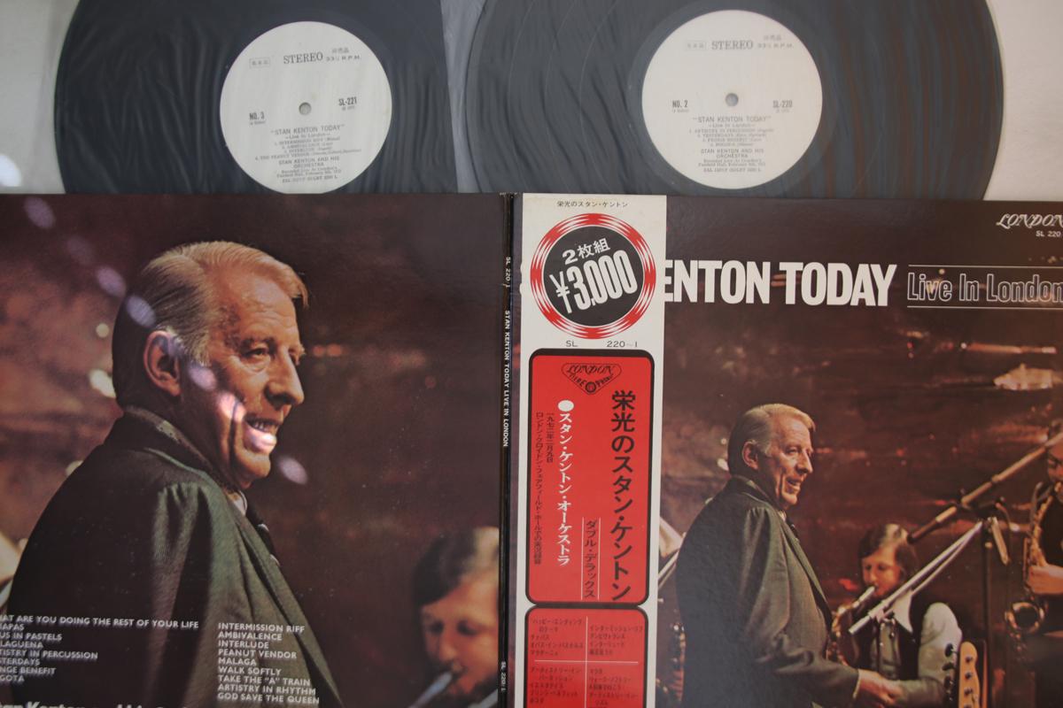 

LP Record STAN KENTON - Stan Kenton Today SL2201PROMO LONDON Japan Obi Jazz Used