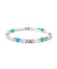 Polalita Polaris Turquoise Howlite Bracelet (Plt-Br-136_Wt)