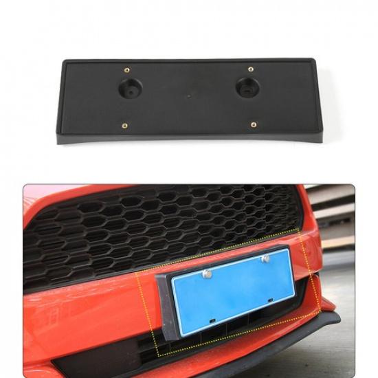 

Front Bumper License Plate Bracket Tag Mounting Holder for Ford Mustang 2015-23