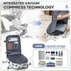Travel Vacuum Storage Backpack Vacuum Seal Compression Space Saver Bags Clothing Vacpack Airback Carry On  Laptop Work Backpacks