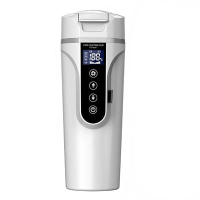 Convenient Water Boiler 12V 24V Car Kettle 680ml Thermal Bottle Heated Car Mug For Instantly Hot Beverages