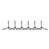 6Set Filters Side Brush For Lefant M330/M330 Pro Robot Vacuum Cleaner Replacement Part Home Cleaning Tools Side Brushes