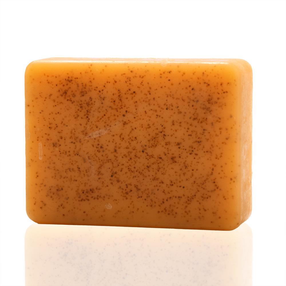 

Turmeric & Lemon Granules Soap with Kojic Acid - Exfoliating Scrub for Europe & US Markets, TK Style 100g