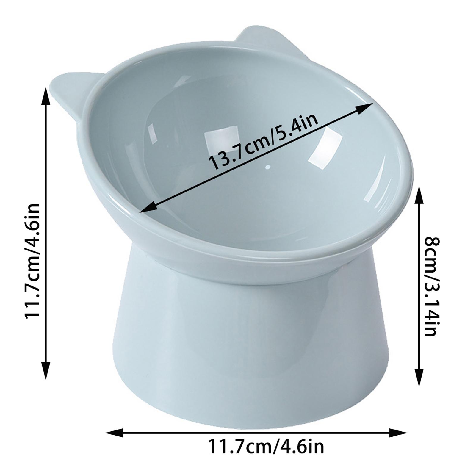 

Миска для кошек и собак Поднятая миска для воды для кошачьего корма Поднятая миска для кошачьей еды Приподнятая подставка для домашних животных синий