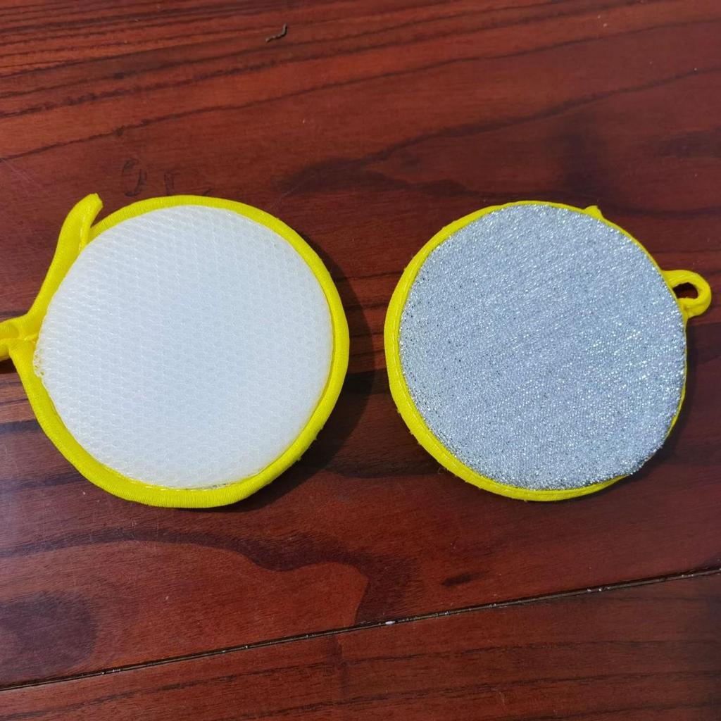 Kitchen Dishwashing Scrubber Set: Steel Wire Brush, Magic Eraser, Sponge, Rag, and Cloth for Oil Stain Removal.