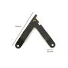 2pcs Lid Support Hinges Antique Bronze Wooden Box Positioning Tripod Furniture Hinge Hardware Bracket Cabinet Door Accessories