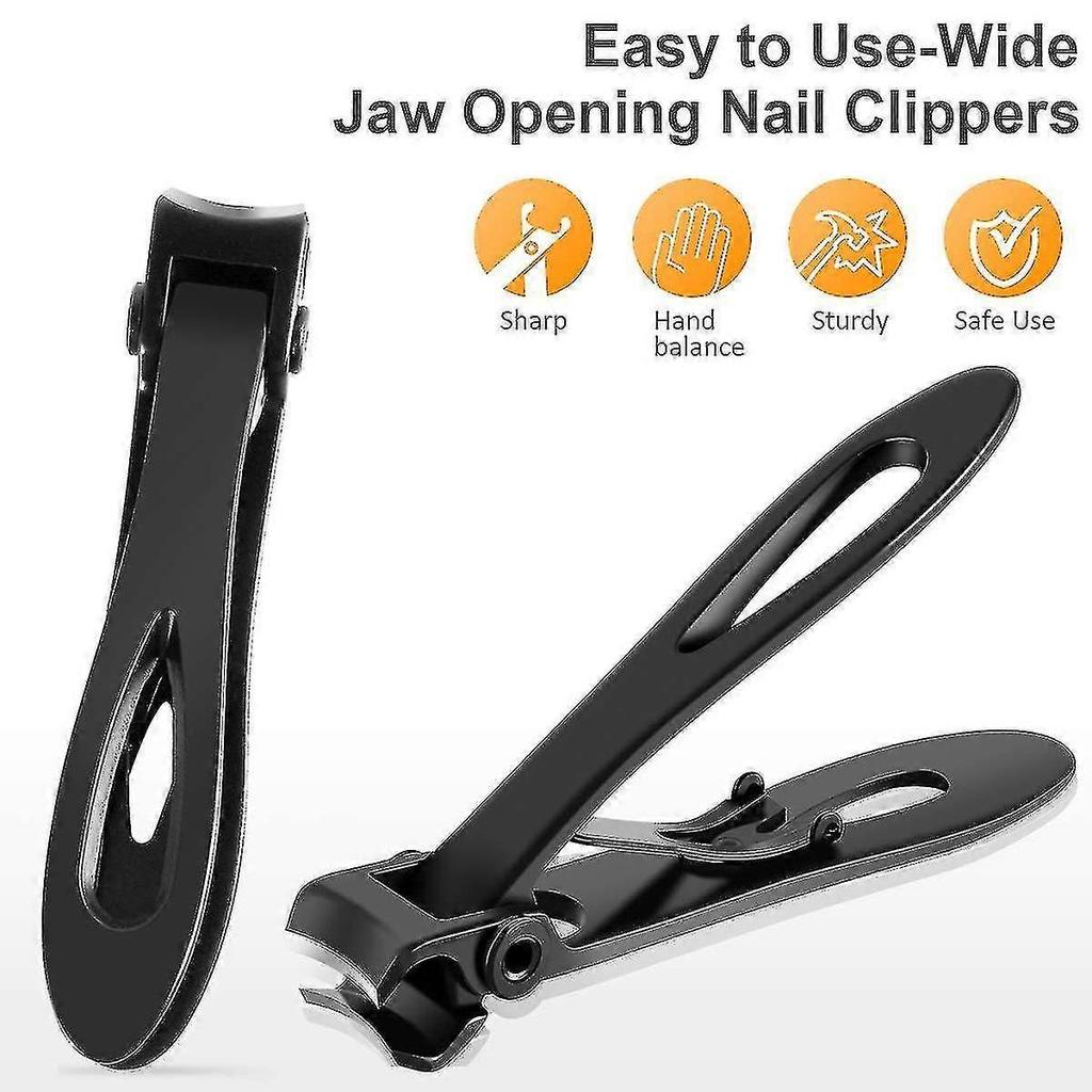 Nail Clippers For Thick Nailside Jaw Opening Oversized Nail Clippers Stainless Steel Heavy Duty Toenail Clippers For Thick Nails Extra Large T - P