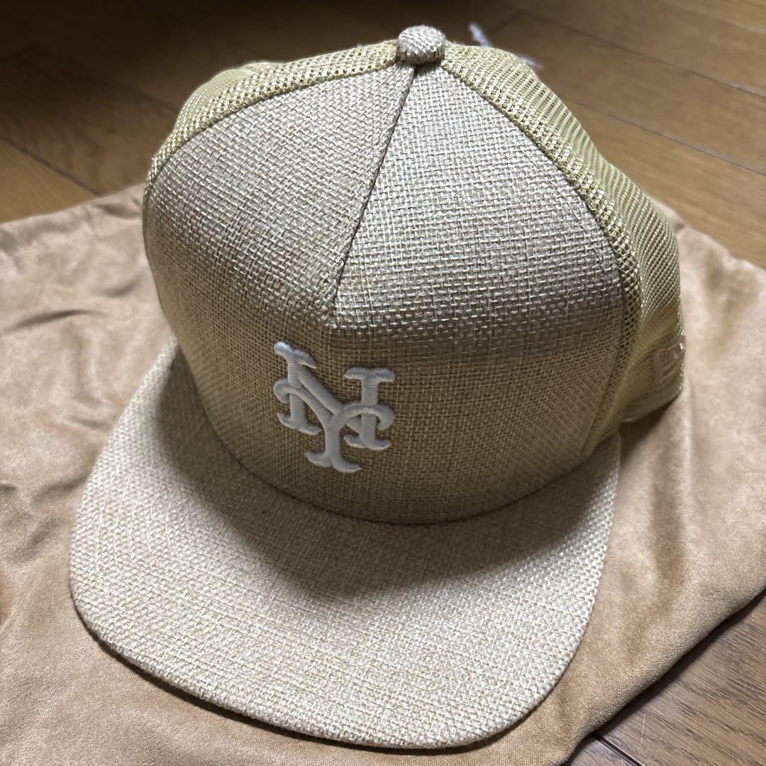

[USED] Price Reduced! KITH New York Mets New Era Beige Cap