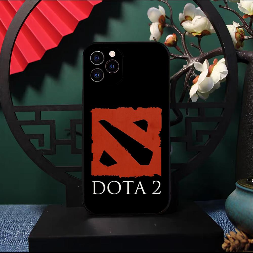 Game Dota 2 Phone Case For IPhone 17 Pro Max 16 15 14 Pro Max 13 11 X Xs Xr 8 7Plus Silicone Cover
