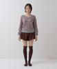 Sayu Fleece Pumpkin Shorts Brown