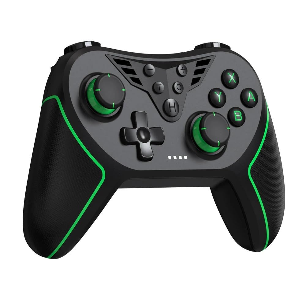 QISI Switch2 Switch Controller Wireless Pro Controller with Back Hall Effect Bluetooth Rapid Fire Wireless Gamepad / Buttons, Stick, Connection,