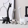 4PCS Modern Minimalist Desktop Deer Ornament Light Luxury Home Decor Foyer Wine Cabinet Living Room Creative Decoration
