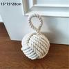 6inch Monkey Fist Rope Door Stopper Nautical Knot Decor for Tablecloth