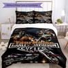Motociclette Harley-Davidson Personalizza il tuo nome Set Biancheria da Letto Copripiumino Traspirante con Federe Decorazione per la Casa Regalo di Compleanno