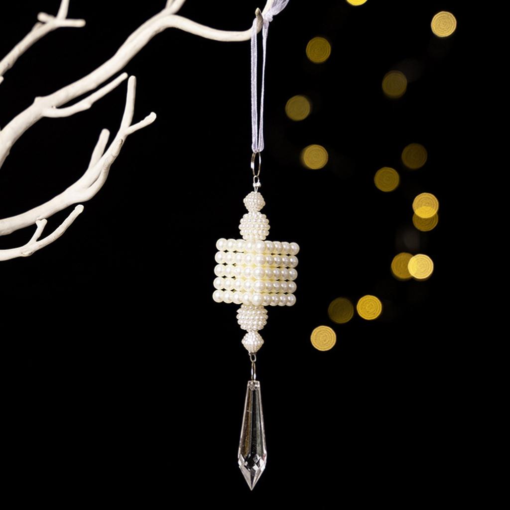 Creative Icicle Pendants, Christmas Imitation Pearl Pendants, European  Home Decoration Atmosphere Layout Crystal Pendants