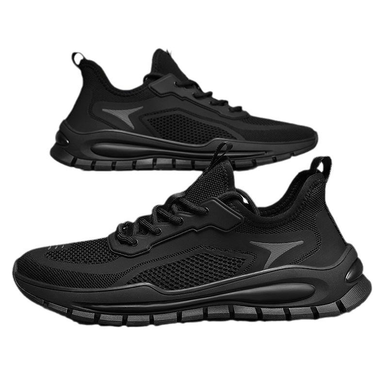 Fashion Men's Sport Shoes Hot Sale of The Season New Style Korean Fashion Breathable Running Casual Comfortable Thick Bottom Shoes