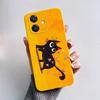 For Oppo A40 Case CPH2669 Cute Cartoon Cat Fox Painted Cover Soft Silicone Phone Case For Oppo A40M A 40 OppoA40 Fundas Bumper