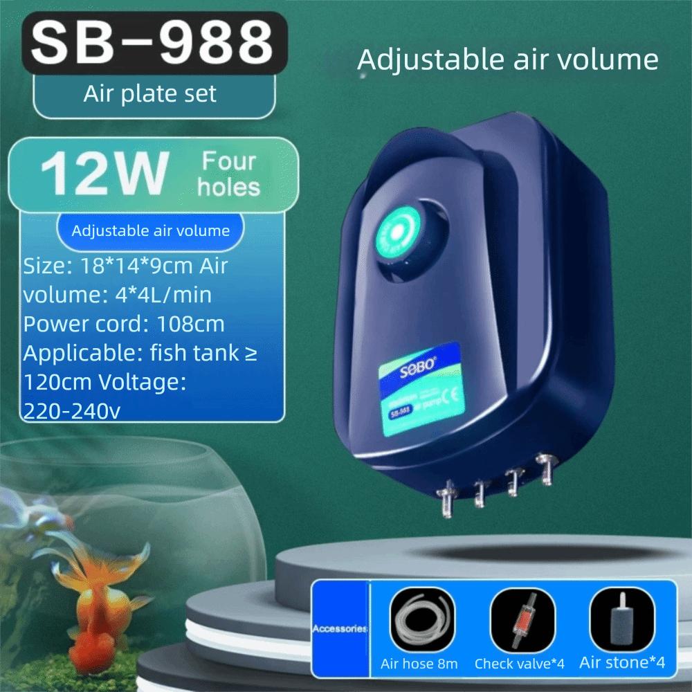 Silent Operation Aquarium Air Pump Ultra Silent Air Pump for Fish Tanks  for Fish Tank