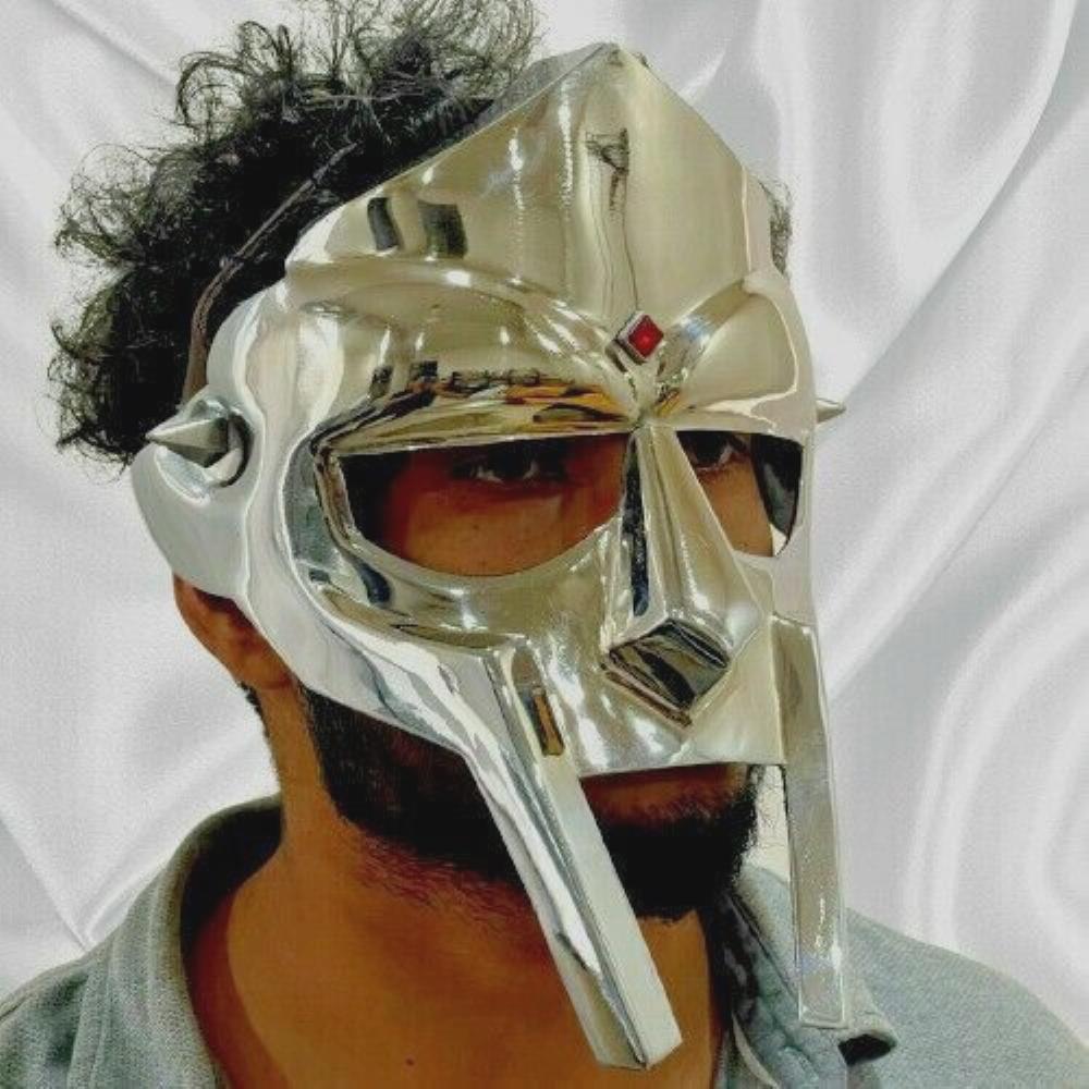 

Маска MF Doom Гладиатор Mad-villain Стальное Лицо Доспехи Средневековый Шлем M аэро