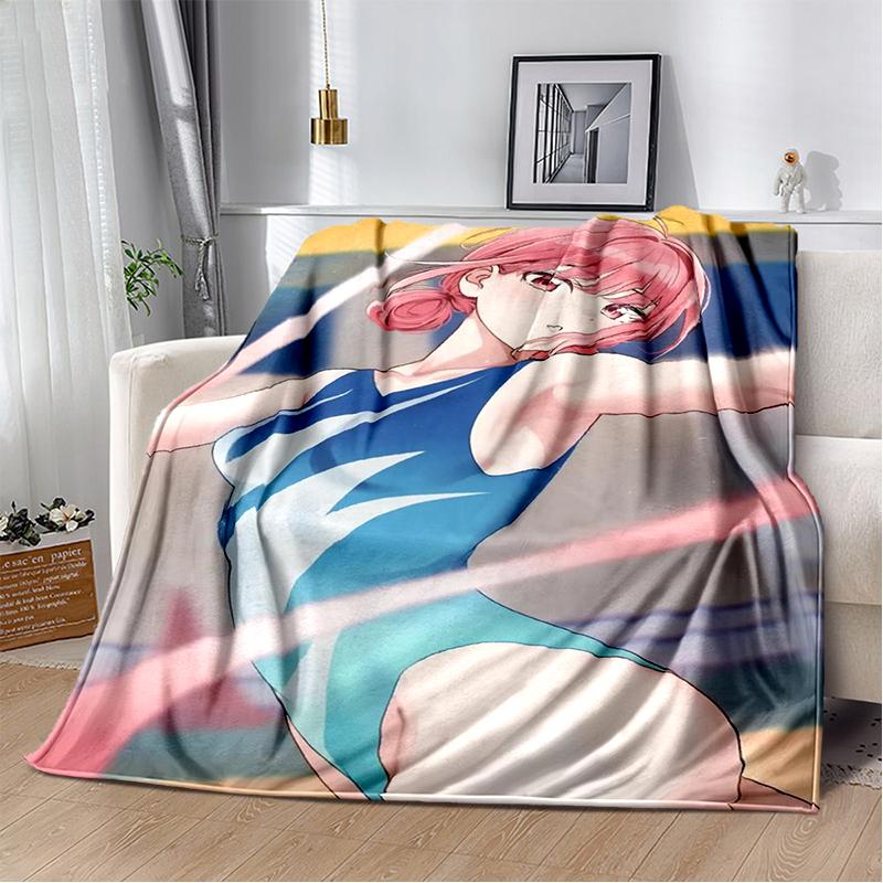 3D Cartoon Blue Box Ao No Hako Love Anime  Blanket,Soft Throw Blanket for Home Bedroom Bed Sofa Picnic Travel Office Cover Kids