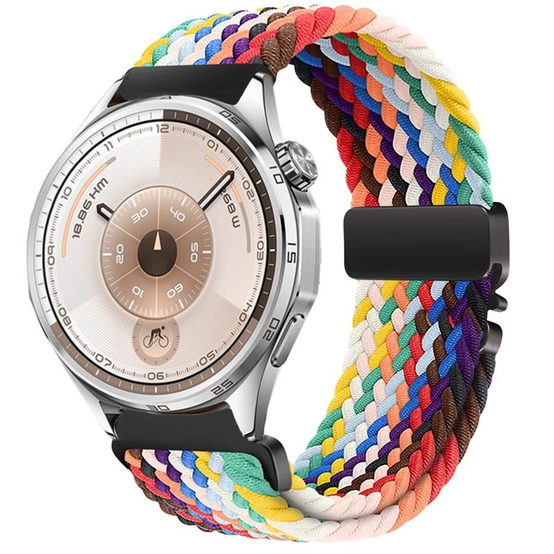 Nylon Braided Band For Huawei Watch 5-4 GT6-5-4 Pro 46mm Parachute Buckle Bracelet Strap For Redmi Watch 5 Active/5 Lite Belt