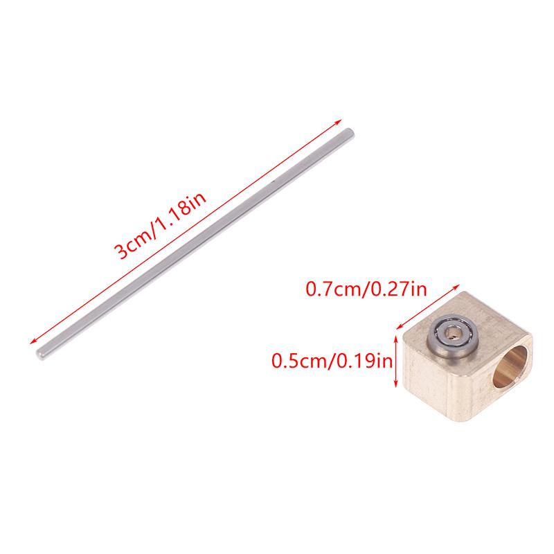 0.2M Turbine Worm Gear Micro 90° Transmission Box 12-Times Reduction Mechanism Gearbox Diy Car Model